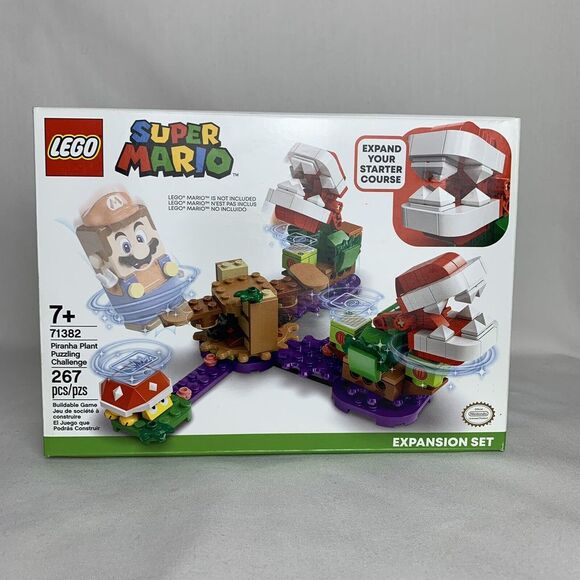 LEGO Super Mario Piranha Plant Puzzling Challenge Expansion Set 71382 267 pieces - Picture 1 of 6